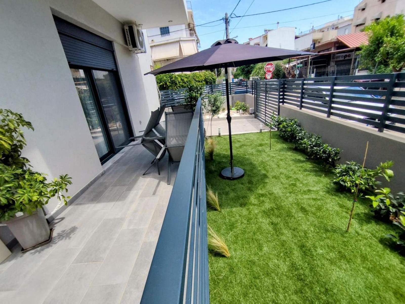 Floral Home 1 - Ground Floor Apt With Courtyard And Private Parking! Athen Eksteriør billede